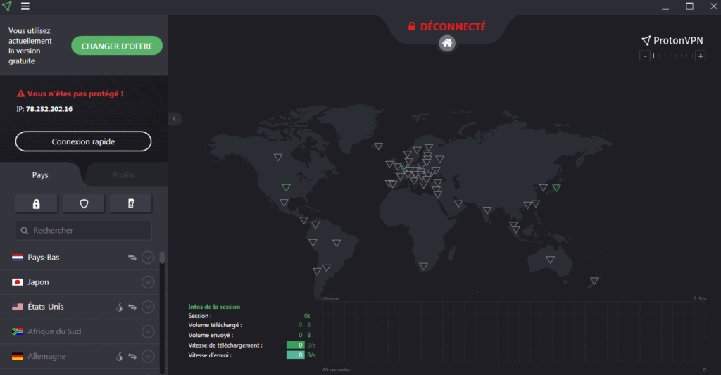 Logiciel Proton VPN